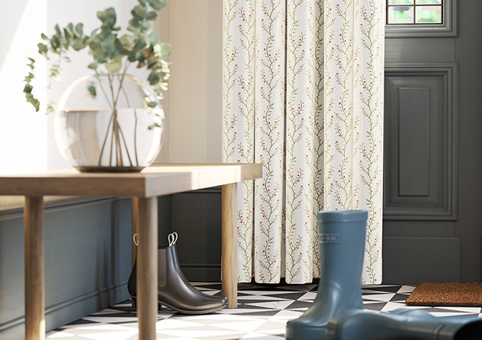 Boughton Faux Silk, Ruby - Made to Measure Curtains - Image 5